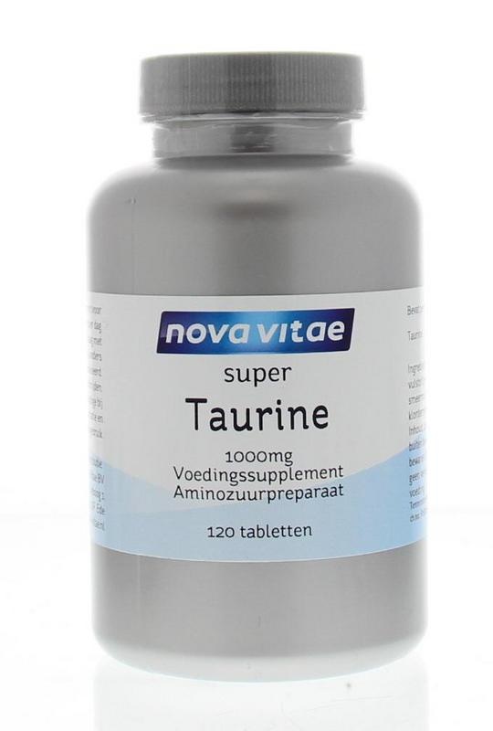 Nova Vitae Nova Vitae Taurine 1000 mg (120 tab)