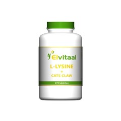 Elvitaal/elvitum L-Lysine cats claw (270 tab)