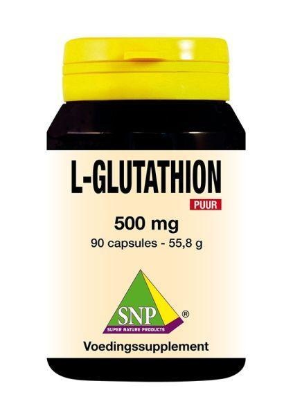 SNP SNP L-Glutathion 500 mg puur (90 caps)