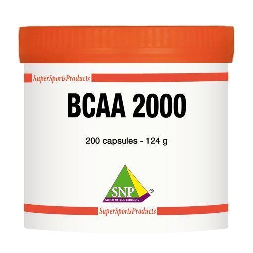 SNP BCAA 2000 puur (200 Capsules) SNP BCAA 2000 puur (200 Capsules)