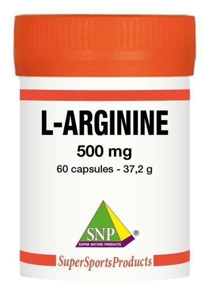 SNP SNP L-arginine 500 mg puur (60 caps)