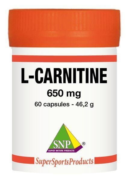SNP SNP L-Carnitine 650 mg puur (60 caps)