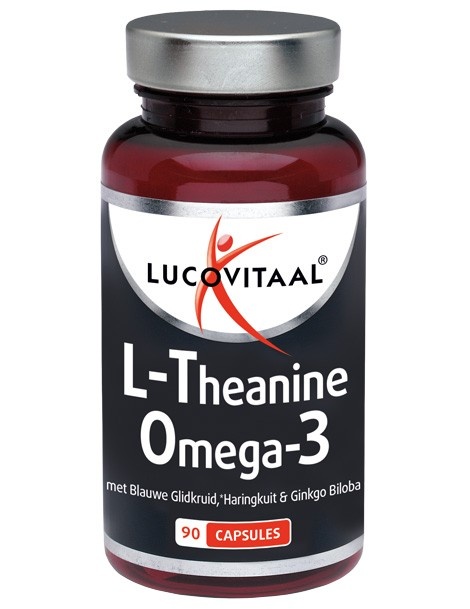 Lucovitaal Lucovitaal L-theanine omega 3 (90 caps)