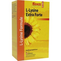 Bloem L-Lysine lipblaasjes (60 tab)