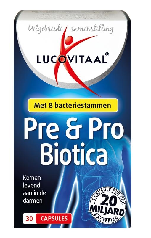 Lucovitaal Lucovitaal Pre & probiotica (30 caps)