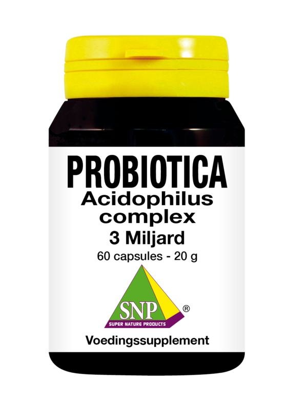 SNP SNP Probiotica acidophilus complex 3 miljard (60 caps)