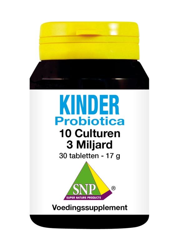 SNP Probiotica kinder 10 culturen (30 tabletten)