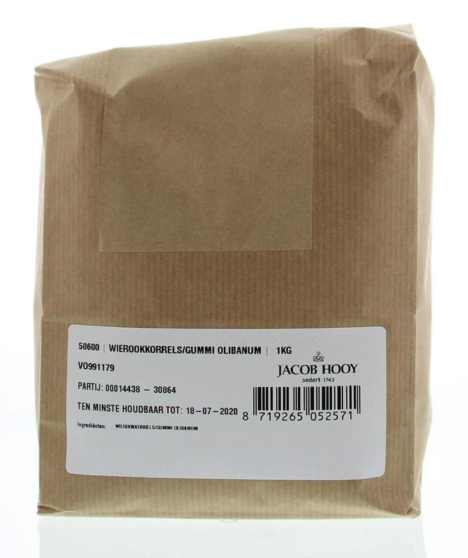 Jacob Hooy Jacob Hooy Wierookkorrels gummi olibanum (1 Kilogr)