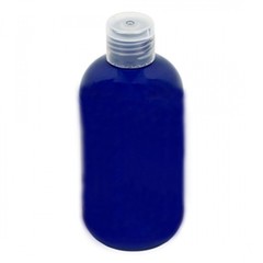 Volatile Kunststoffles met dop paars leeg (100 ml)