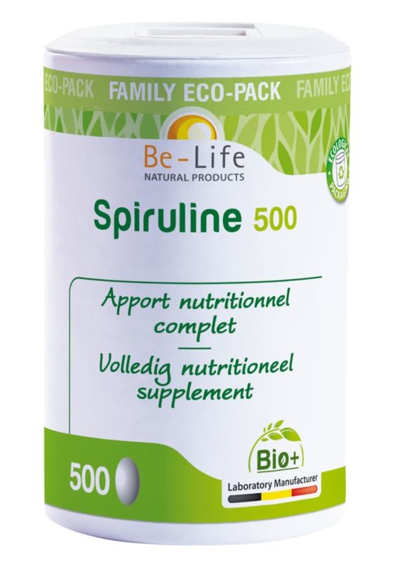 Be-Life Spiruline 500 bio (500 tabletten)