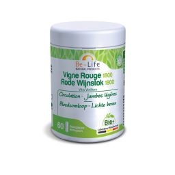 Be-Life Be-Life Rode wijnstok 1800 bio (60 Softgels)