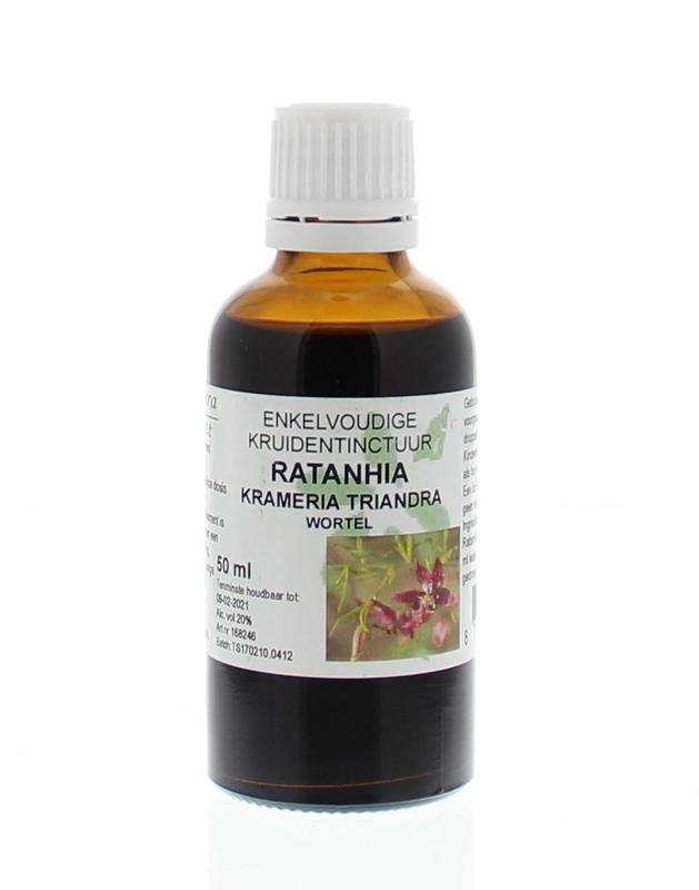 Natura Sanat Krameria triandra radix / ratanhia tinctuur (50 ml)