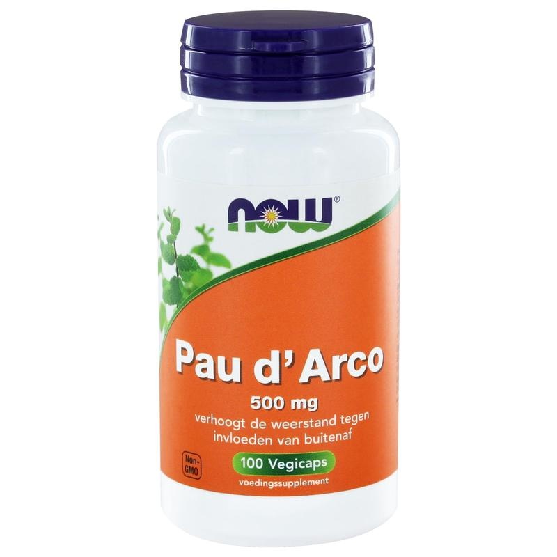 Now NOW Pau d arco 500 mg (100 vcaps)