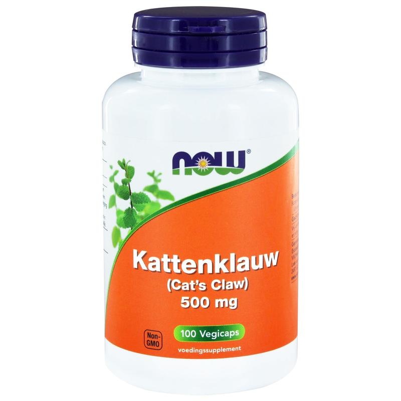 Now NOW Kattenklauw 500 mg (100 vcaps)