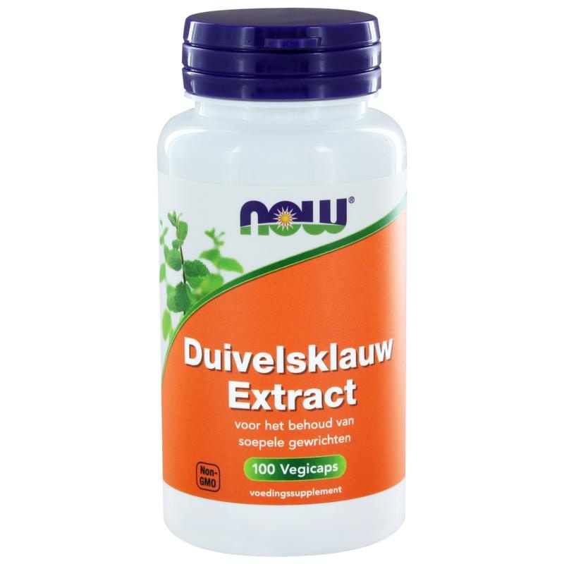 NOW Duivelsklauw extract (100 vcaps) NOW Duivelsklauw extract (100 vcaps)