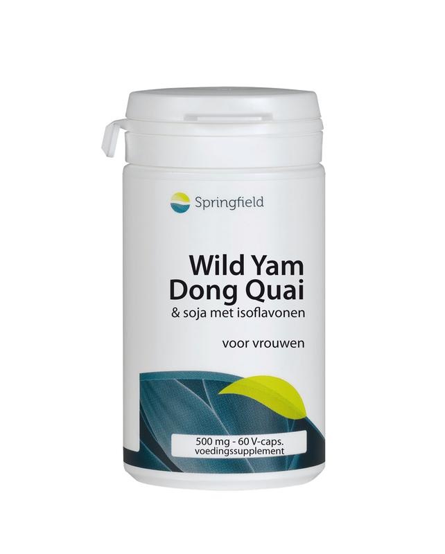 Springfield Springfield Wild yam/dong quai (60 vega caps)