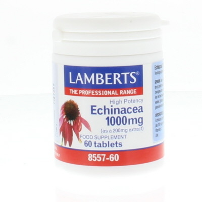 Lamberts Lamberts Echinacea 1000mg met zink en vitamine C (60 tab)