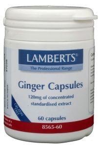 Lamberts Lamberts Gember (ginger) (60 vega caps)