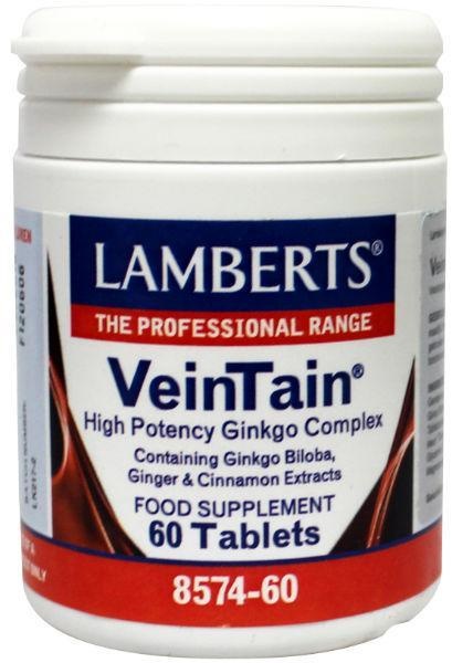 Lamberts Lamberts Veintain (met ginkgo, kaneel) (60 tab)