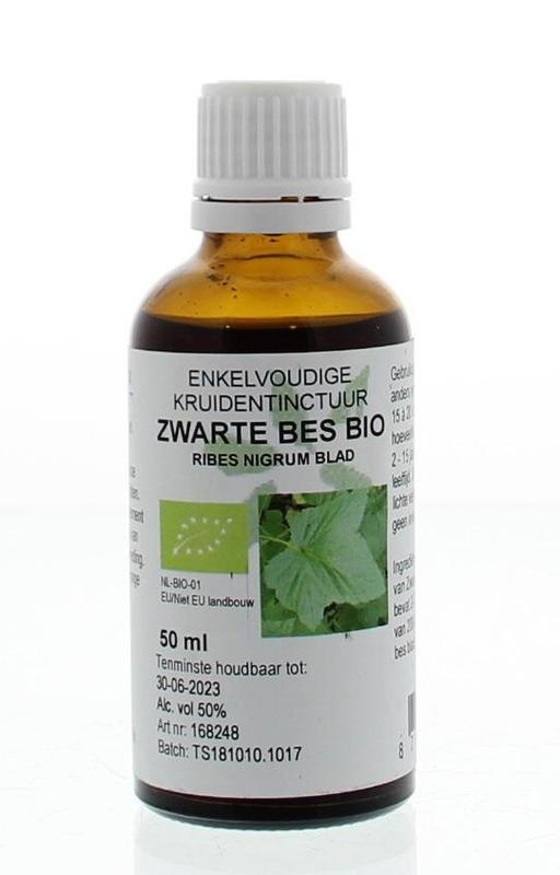 Natura Sanat Ribes nigrum / zwarte bes tinctuur bio (50 ml) Natura Sanat Ribes nigrum / zwarte bes tinctuur bio (50 ml)