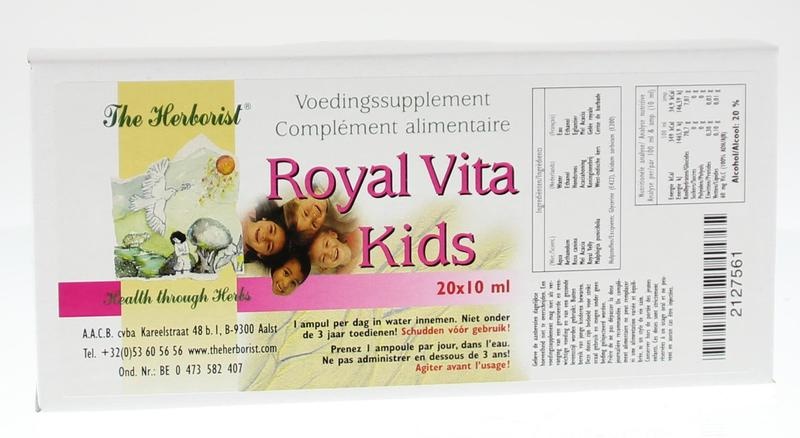 Herborist Royal vita kids 10 ml (20 ampullen)