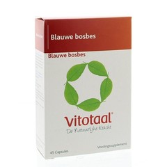 Vitotaal Blauwe bosbes (45 caps)