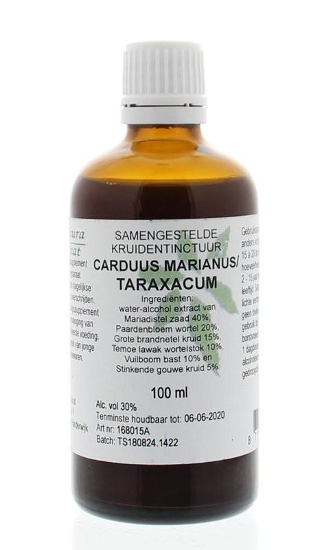 Natura Sanat Carduus marianus / taraxacum compl tinctuur (100 ml)