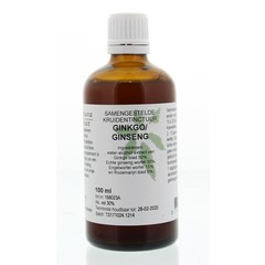 Natura Sanat Ginkgo / ginseng compl tinctuur (100 ml)