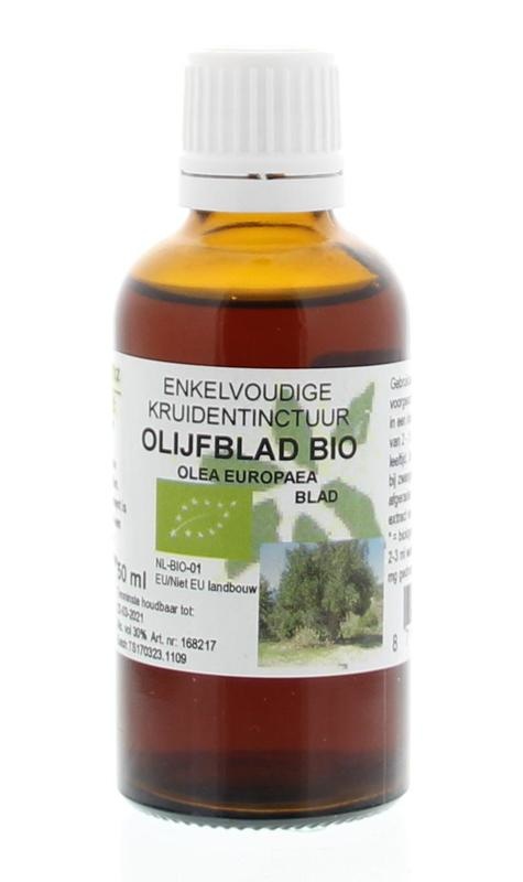 Natura Sanat Olea europaea folia / olijfblad tinctuur bio (50 Milliliter)