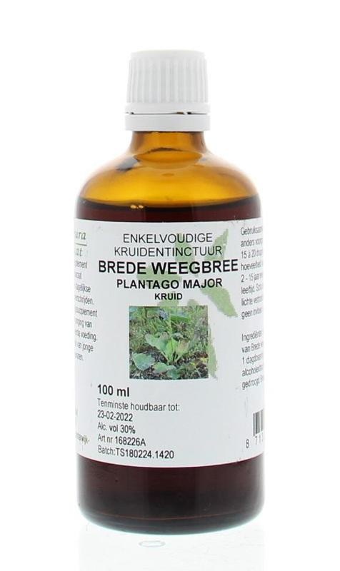 Natura Sanat Natura Sanat Plantago major / brede weegbree tinctuur (100 ml)