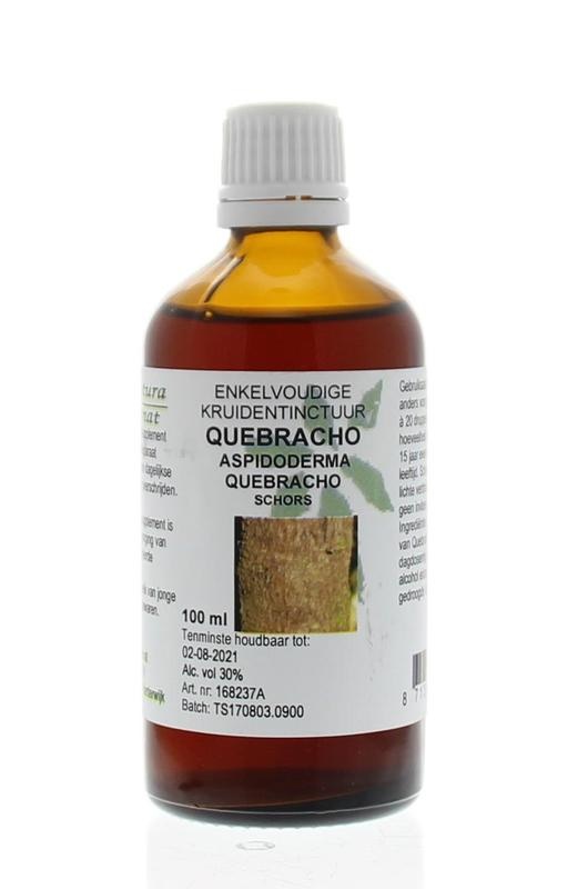 Natura Sanat Natura Sanat Aspidoderma quebracho blanco cort tinctuur (100 ml)