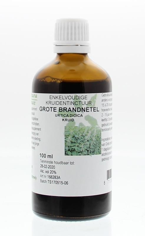 Natura Sanat Natura Sanat Urtica dioica / brandnetel kruid tinctuur (100 ml)