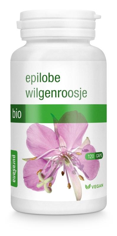 Purasana Purasana Wilgenroosje/epilobe vegan bio (120 caps)