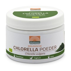 Mattisson Chlorella poeder China bio (125 gr)