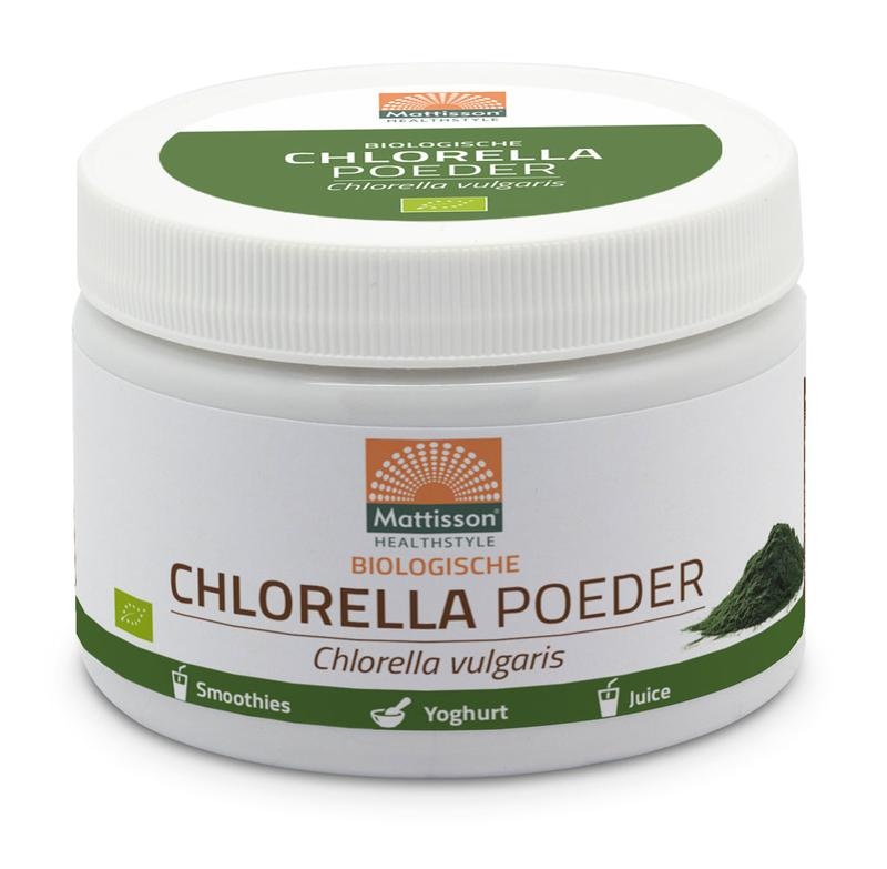 Mattisson Mattisson Chlorella poeder China bio (125 gr)