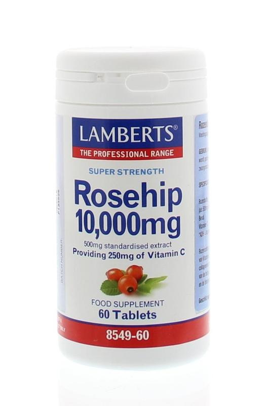 Lamberts Lamberts Rozenbottel 10.000mg (60 tab)