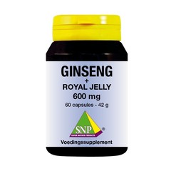 SNP Ginseng + royal jelly 600 mg (60 caps)