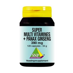 SNP Super multi vitamines panax ginseng (120 caps)