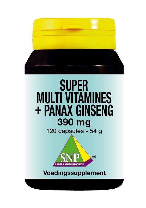 SNP Super multi vitamines panax ginseng (120 Capsules) SNP Super multi vitamines panax ginseng (120 Capsules)