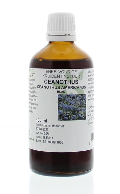 Natura Sanat Ceanothus americanus folia tinctuur (100 ml)