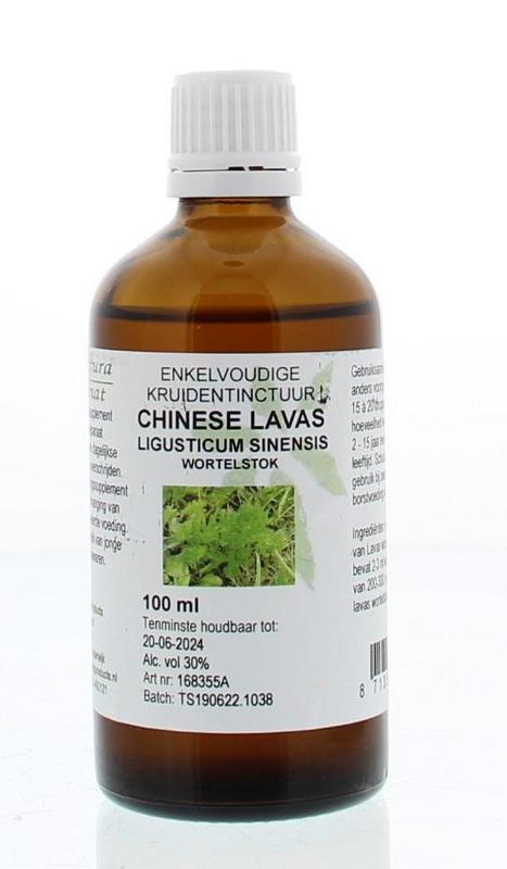 Natura Sanat Ligusticum sinensis rhiz / chinese lavas tinctuur (100 ml)