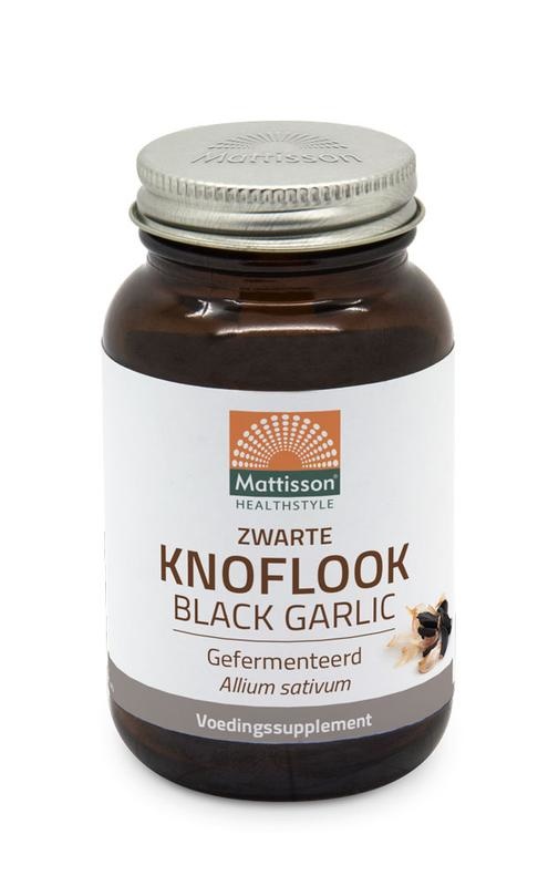 Mattisson Mattisson Zwarte knoflook extract gefermenteerd ABG10 (60 caps)