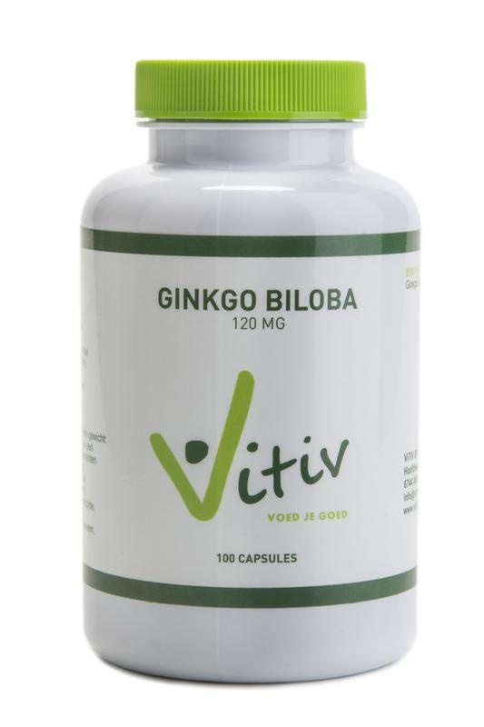 Vitiv Vitiv Ginkgo biloba (100 caps)