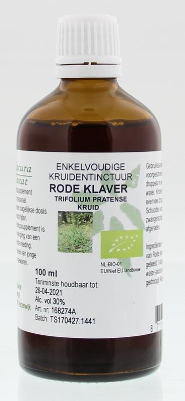 Natura Sanat Trifolium / rode klaver tinctuur bio (100 ml) Natura Sanat Trifolium / rode klaver tinctuur bio (100 ml)