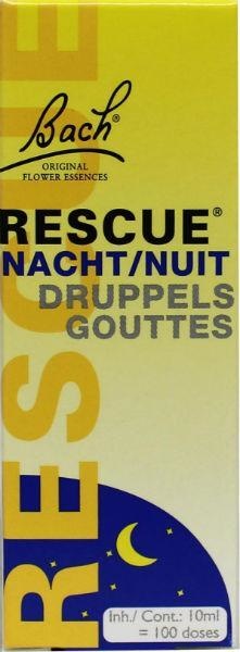 Bach Bach Rescue remedy nacht druppels (10 ml)