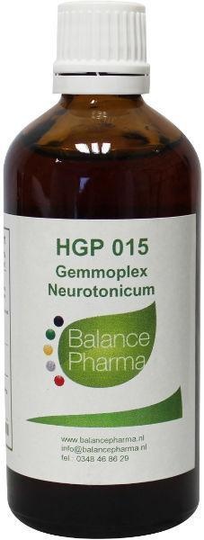 Balance Pharma Balance Pharma HGP015 Gemmoplex neurotonicum (100 ml)