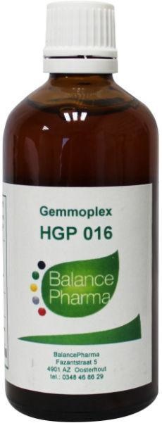 Balance Pharma Balance Pharma HGP016 Gemmoplex pancreas (100 ml)