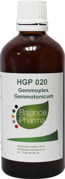 Balance Pharma Balance Pharma HGP020 Gemmoplex gemmotonicum (100 ml)