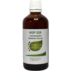 Balance Pharma HGP028 Gemmoplex bekken vrouw (100 ml)