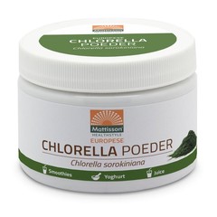 Mattisson Chlorella poeder Europees (125 gr)